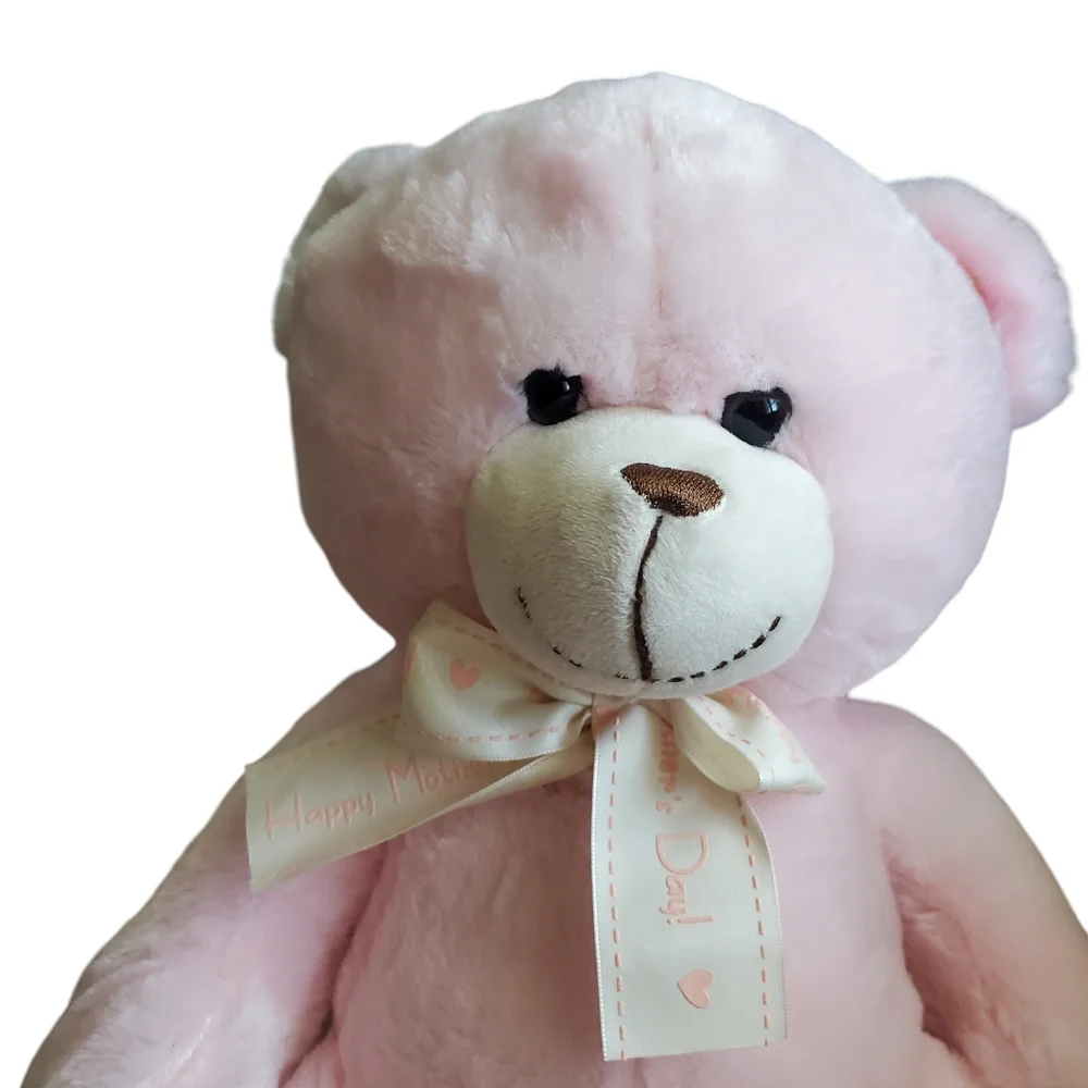 Modern Expressions Super Soft “Happy Mother's Day”‎ Stuffed Bear 16” Pink